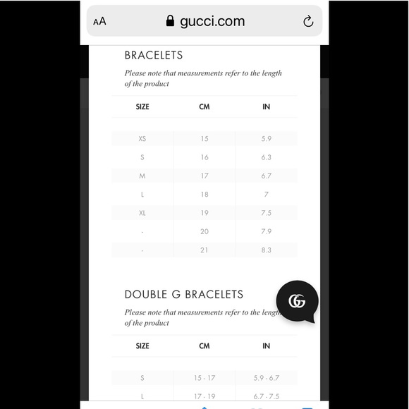 ❤️HP❤️NWOT Gucci Icon 18k White Gold Cuff Bracelet - Picture 15 of 16